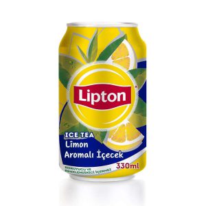 نوشیدنی آیس تی لیمو لیپتون حجم 330 میلی لیتر