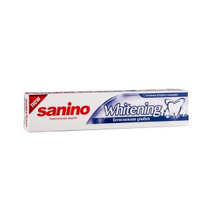 خمیر دندان سانینو Whitening حجم 50 میلی لیتر